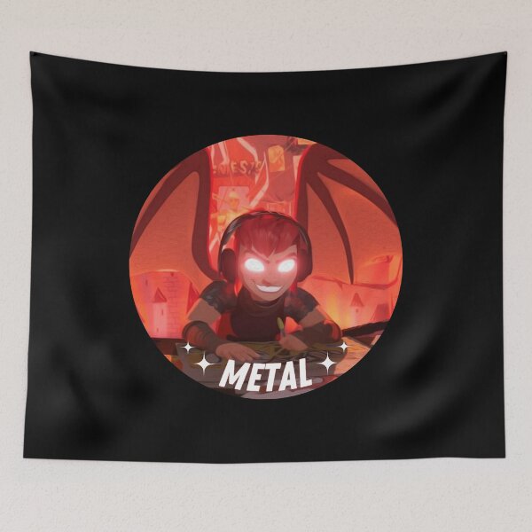 Item preview, Nimona Metal Illustration Quote designed and sold by doria-photos.