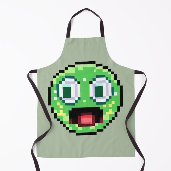 Item preview, Green Shock Pixel Smiley designed and sold by pocketart2023.