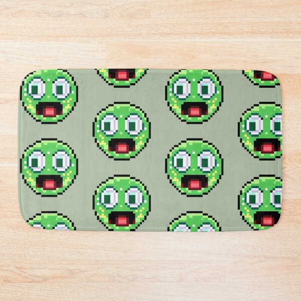 Item preview, Green Shock Pixel Smiley designed and sold by pocketart2023.