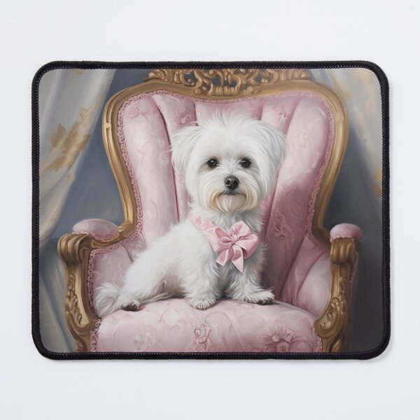 Item preview, Maltese Mischief in Bridgerton Neoclassicism designed and sold by furrypixels.