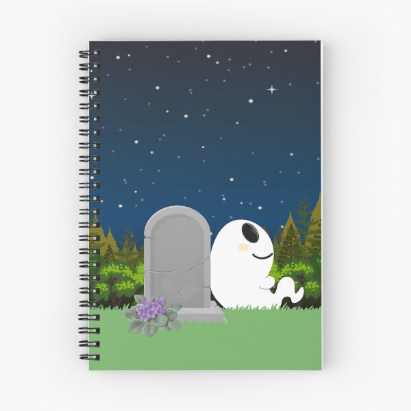 Item preview, Ghostly Visit - Violet designed and sold by Shipwright-Duck.