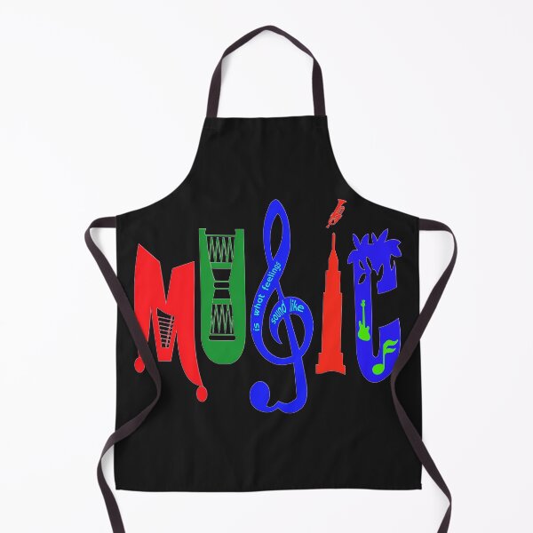 Item preview, MUSIC IS WHAT FEELINGS SOUND LIKE - FUNNY GREAT MUSIC  DEEP LOVE EXPRESSION SLOGAN FOR RELAXING. designed and sold by Ralek.