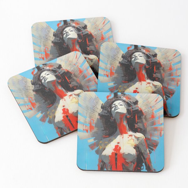 Item preview, The Ascension of Seraph, the Cybernetic Angel designed and sold by AM FineArtPrints.