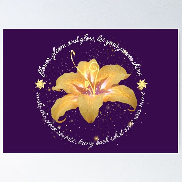 Item preview, Tangled Sundrop Flower Song Design designed and sold by doria-photos.