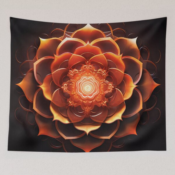 Item preview, Sacral chakra - flower designed and sold by embraceyoursoul.