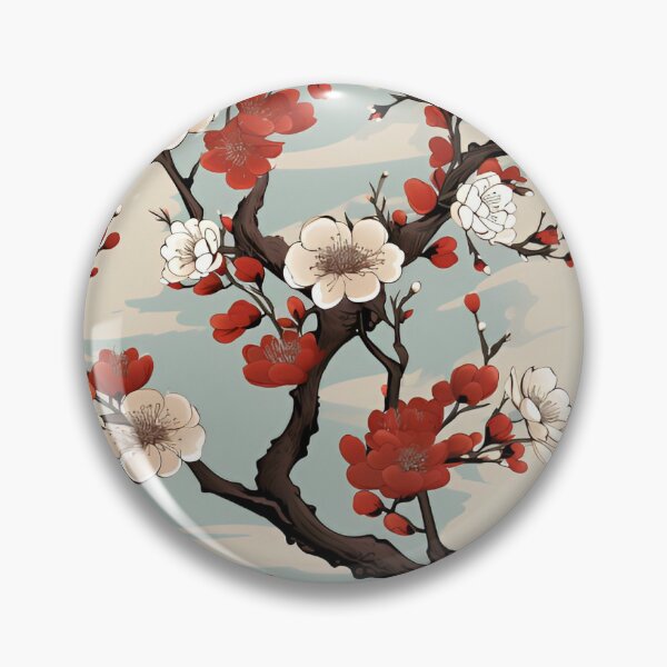 Item preview, Elegance in Bloom: Captivating Chinese Plum Blossom Artistry designed and sold by DreamerScape.