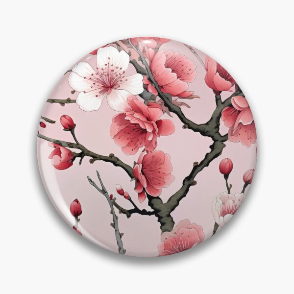Item preview, Elegance in Bloom: Captivating Chinese Plum Blossom Artistry designed and sold by DreamerScape.