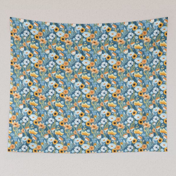 Item preview, Nature's Floral Symphony - Artistic Wild Flower Design designed and sold by madtoyman.