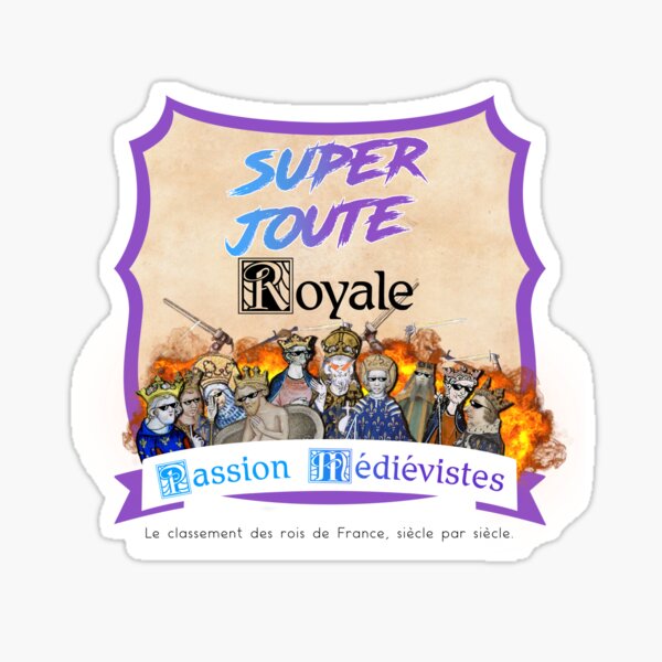 Super Joute Royale parchemin Sticker