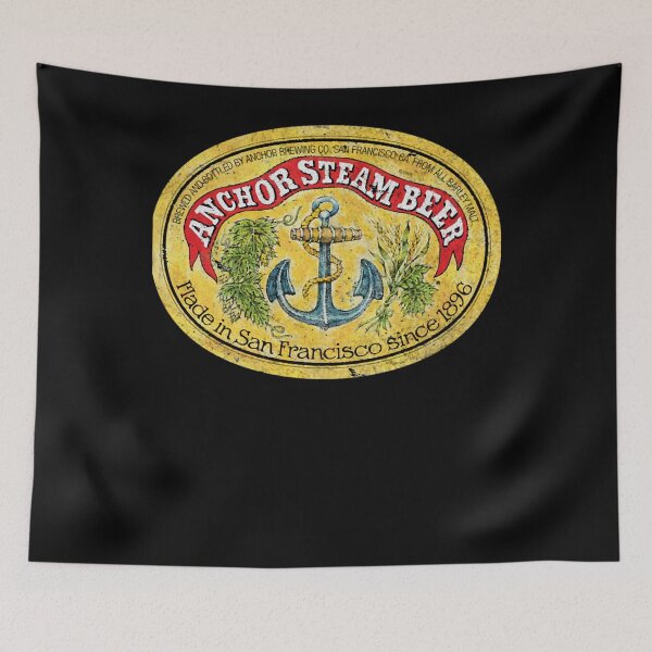 Item preview, Anchor Steam Beer Vintage Logo designed and sold by GeneralMorar.