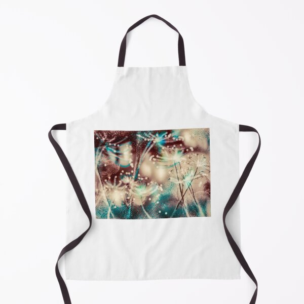 Item preview, Wild flowers, seeds, dandelion clocks, digital stylised print. designed and sold by MouseCatty.