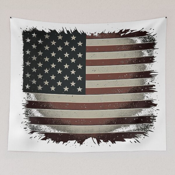 Item preview, USA flag retro designed and sold by AndrewWorld.
