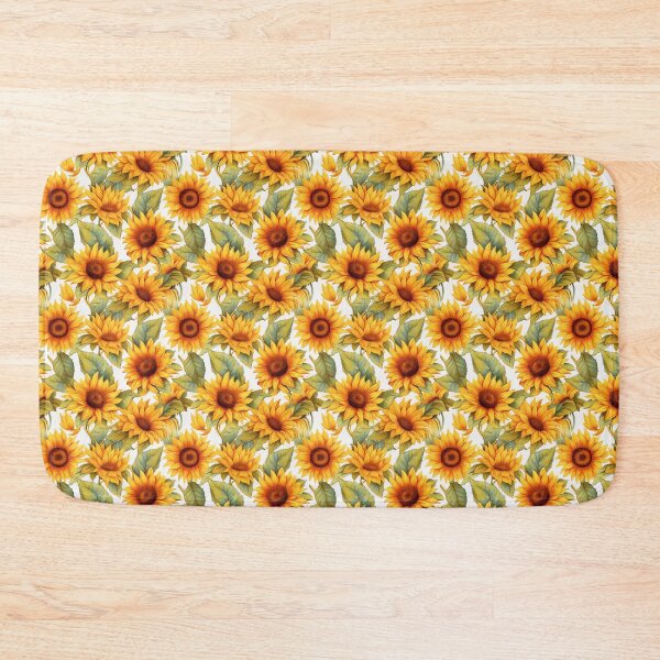 Item preview, Summer Sunflowers, Pretty Yellow Flowers Gardener Retro Fun designed and sold by madtoyman.