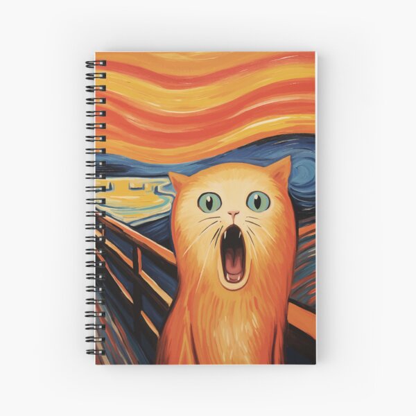 Item preview, The Scream Cat, Edvard Munch designed and sold by Ujourney.