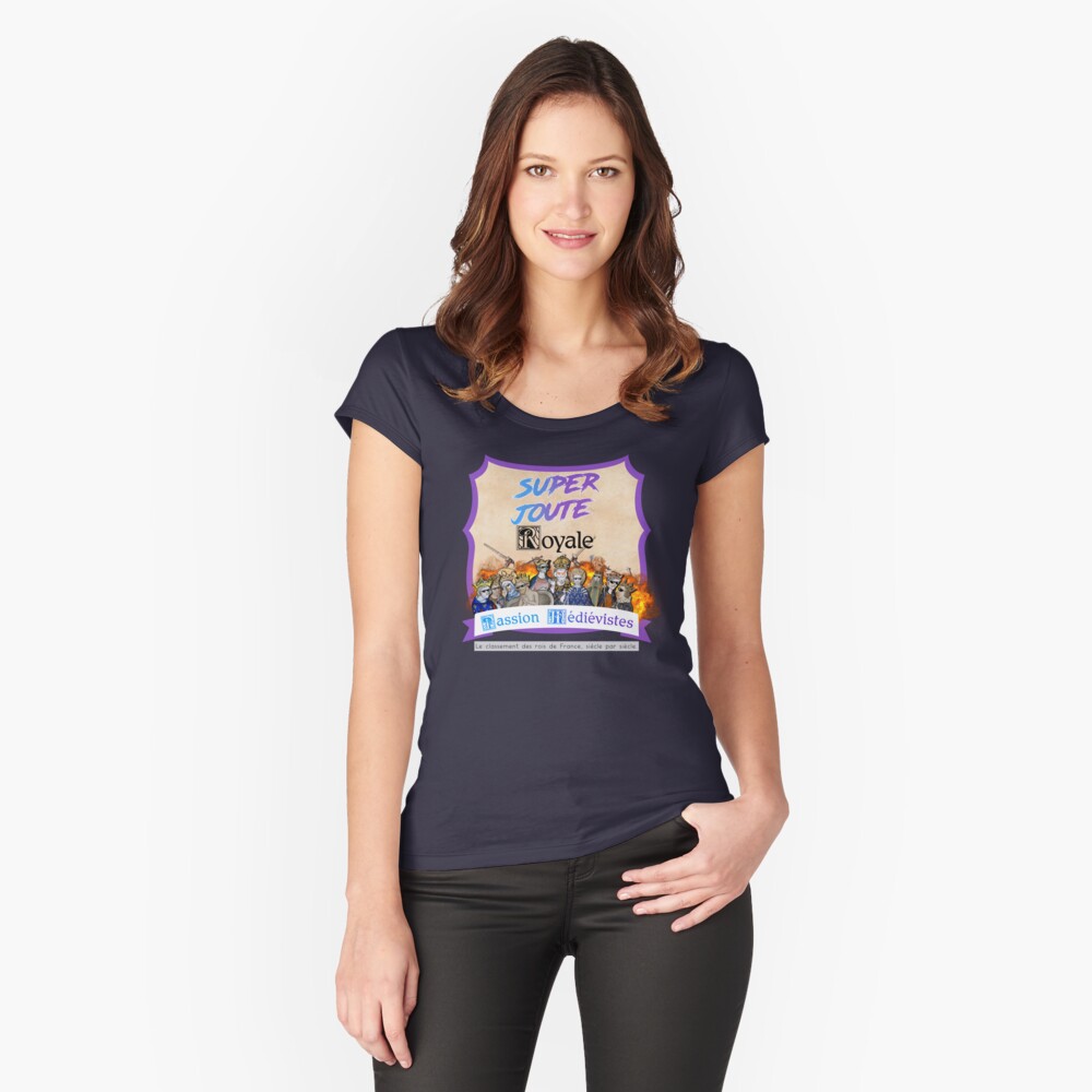 Aperçu de l'œuvre T-shirt échancré créée et vendue par PMedievistes.