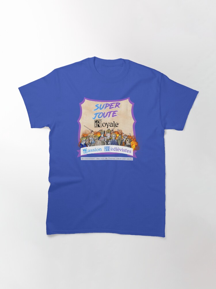 Thumbnail 3 of 7, Classic T-Shirt, Super Joust Royal Scroll designed and sold by PMedievistes.