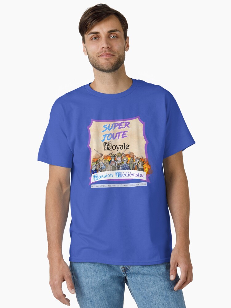 Thumbnail 2 of 7, Classic T-Shirt, Super Joust Royal Scroll designed and sold by PMedievistes.