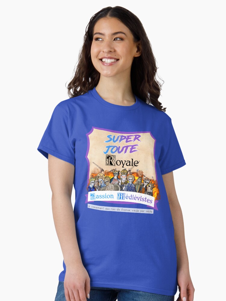 Thumbnail 1 of 7, Classic T-Shirt, Super Joust Royal Scroll designed and sold by PMedievistes.