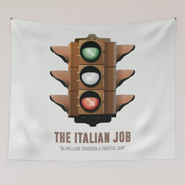 Item preview, The Italian Job - Alternative Movie Poster designed and sold by MoviePosterBoy.