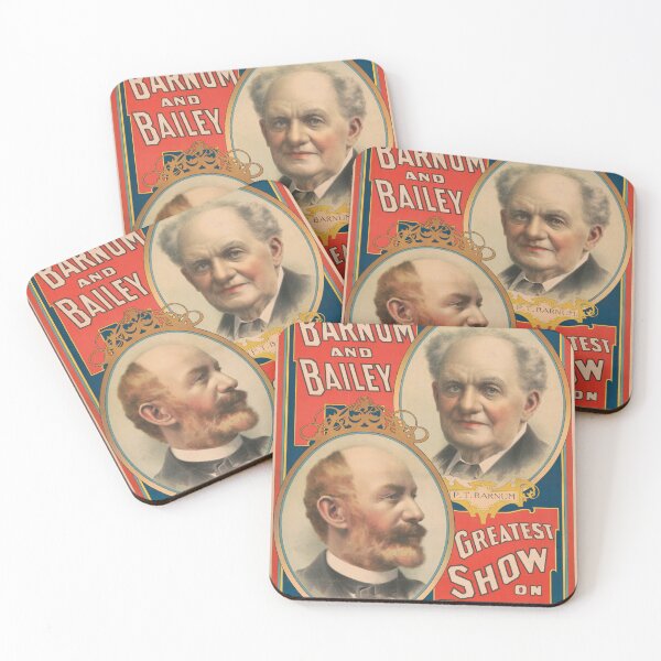 Item preview, STK501814A-Portraits of P.T. Barnum and J.A. Bailey, circa 1897. designed and sold by StocktrekImages.