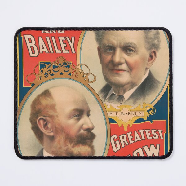 Item preview, STK501814A-Portraits of P.T. Barnum and J.A. Bailey, circa 1897. designed and sold by StocktrekImages.