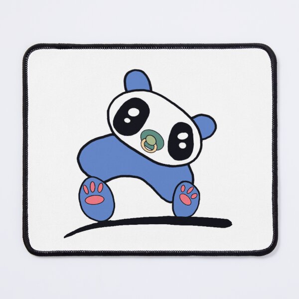 Item preview, baby blue panda designed and sold by Pandominium.
