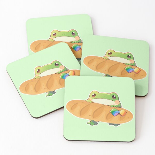Item preview,  Frog Baguette French Food Rainbow designed and sold by GaemGlomDesign.