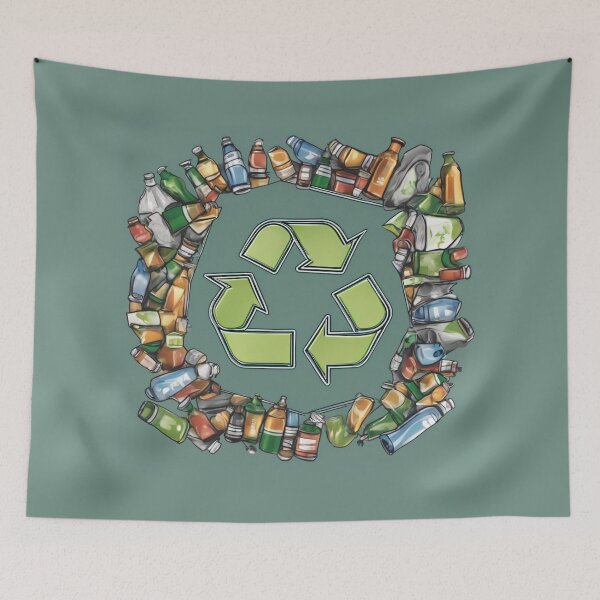 Item preview, Recycle - Turning Trash into Treasure designed and sold by By Nayla.