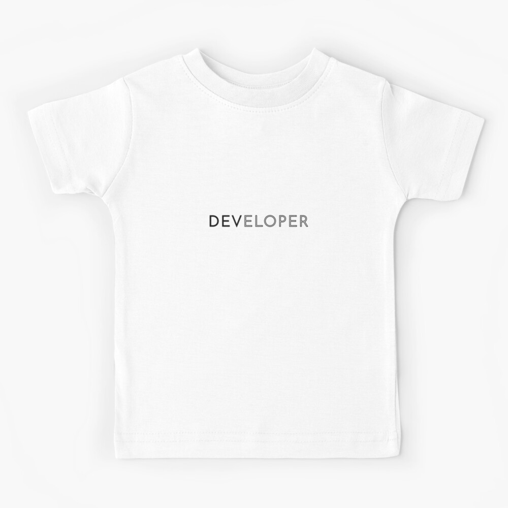 Item preview, Kids T-Shirt designed and sold by developer-gifts.