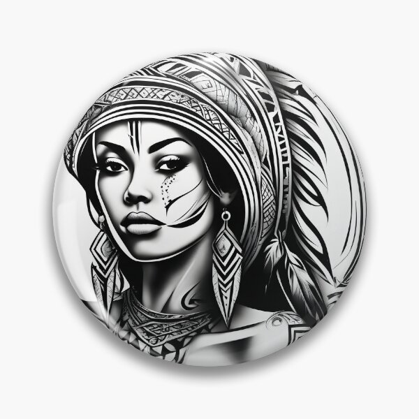 Item preview, mujer nativa americana designed and sold by Ody2000.