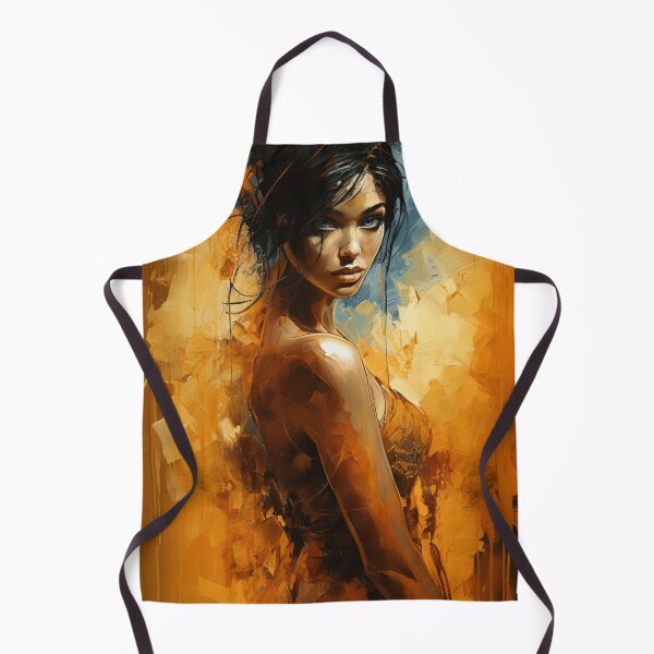 Item preview, Oil Painting Style Print of a Beautiful Woman designed and sold by StudioRedKoala.