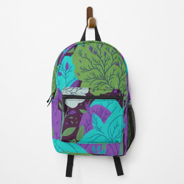 Item preview, Green Rainbow Forest Trees Pattern designed and sold by druidwolfart.