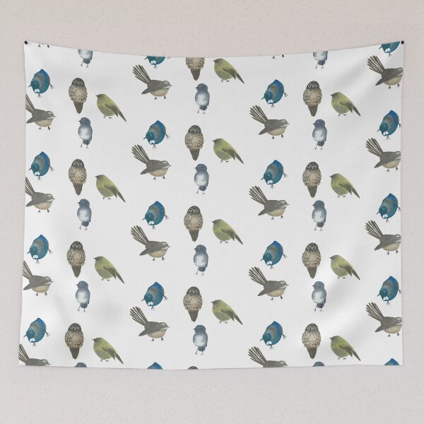 Item preview, New Zealand birds | Ngā manu ō Aotearoa  designed and sold by aquarellebear.