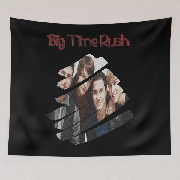 Item preview, Retro band four people logo big time rushs designed and sold by GeneralMorar.