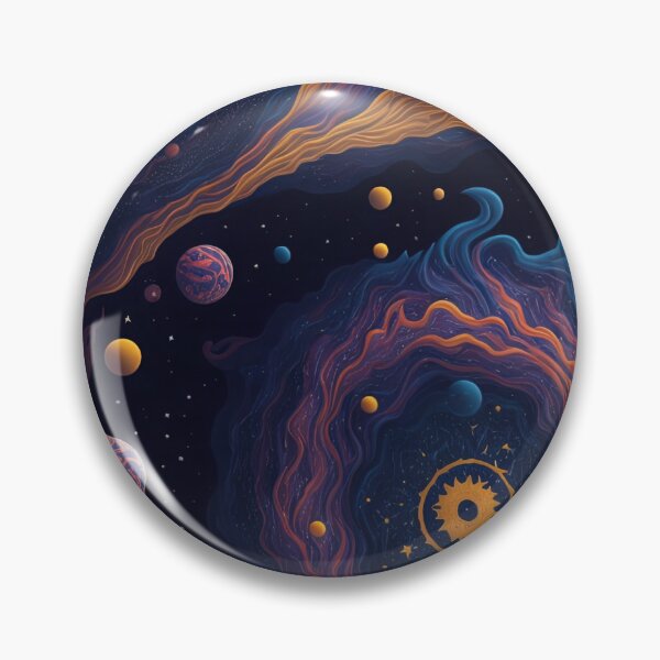 Item preview, space art pattern sticker vol 3 designed and sold by Nadoor.