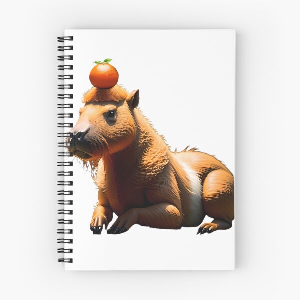 Item preview, Capybara with orange designed and sold by Kaifat.