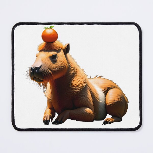 Item preview, Capybara with orange designed and sold by Kaifat.