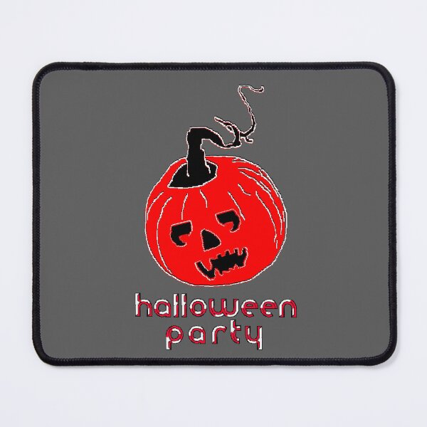 Item preview, Happy Hallowin Party Halloween day red pumpkin pixel art designed and sold by 4rpixs.