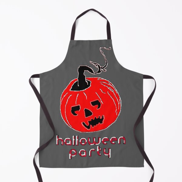 Item preview, Happy Hallowin Party Halloween day red pumpkin pixel art designed and sold by 4rpixs.
