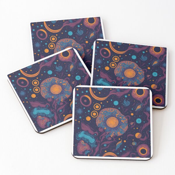 Item preview, space art pattern sticker vol 5 designed and sold by Nadoor.