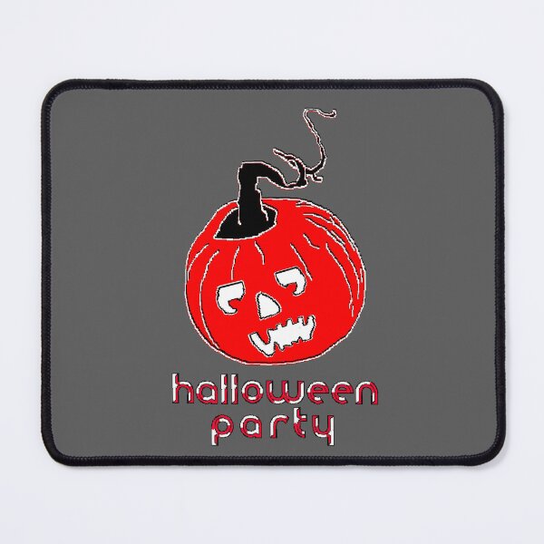 Item preview, Happy Hallowin Party Halloween day red pumpkin pixel art designed and sold by 4rpixs.