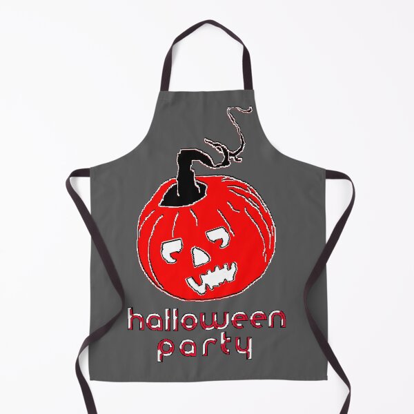 Item preview, Happy Hallowin Party Halloween day red pumpkin pixel art designed and sold by 4rpixs.