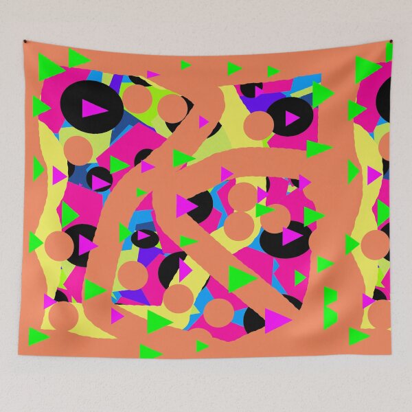 Item preview, Abstract art in the color of peach  designed and sold by Maccoticspace.