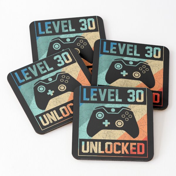 Item preview, Level 30 Unlocked Video Gamer 30th Birthday  designed and sold by THOMAODRIGUEZ.