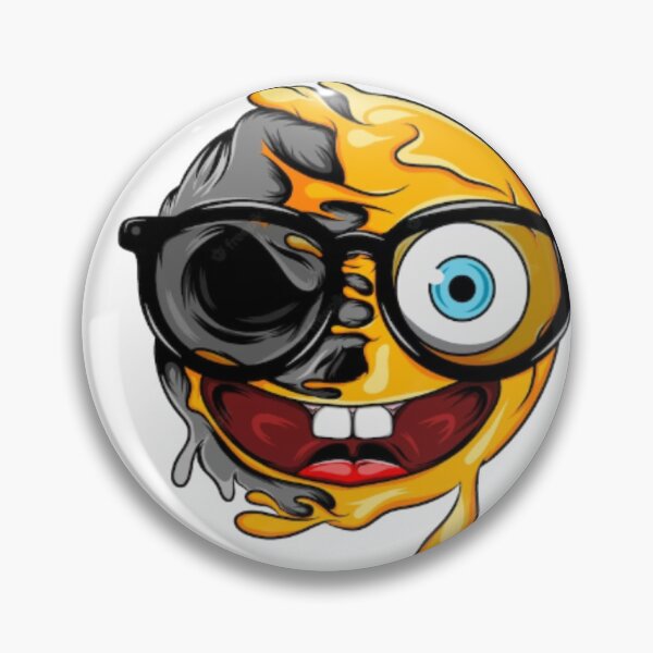 Item preview, eyeglasses expression changes to eyeglasses dark skull emoticon designed and sold by MethukaT.