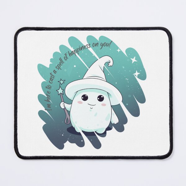 Item preview, Enchanted Happiness Spell: 'I'm here to cast a spell of happiness on you!' Design designed and sold by NB2u.