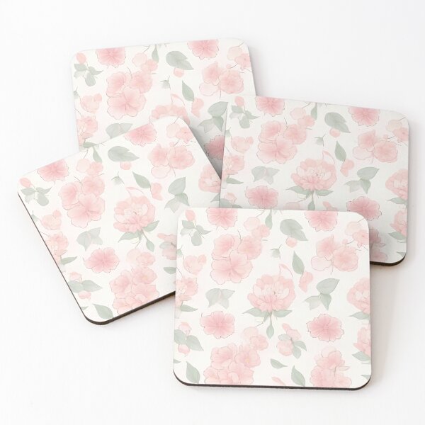 Item preview, Pink Flowers, Let the gentle breeze carry your worries away, leaving only the scent of blossoms designed and sold by Sober-dogs.