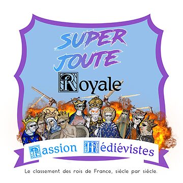 Aperçu de l'œuvre Super Joute Royale bleu de PMedievistes