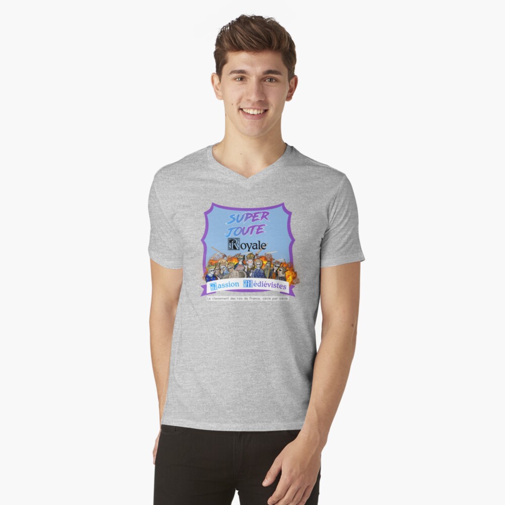 Aperçu de l'œuvre T-shirt col V créée et vendue par PMedievistes.