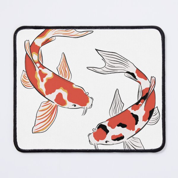 Item preview, Koi Fish Red & Gold and Red & Black designed and sold by muffinstandd.